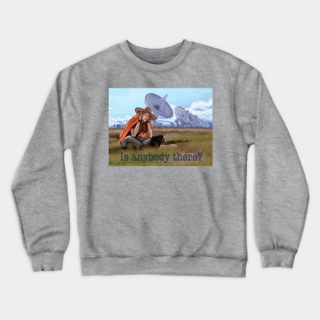 Contact Crewneck Sweatshirt by xandra-homes